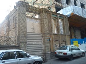 خانه آجری تهران خیابان سلیمان پور